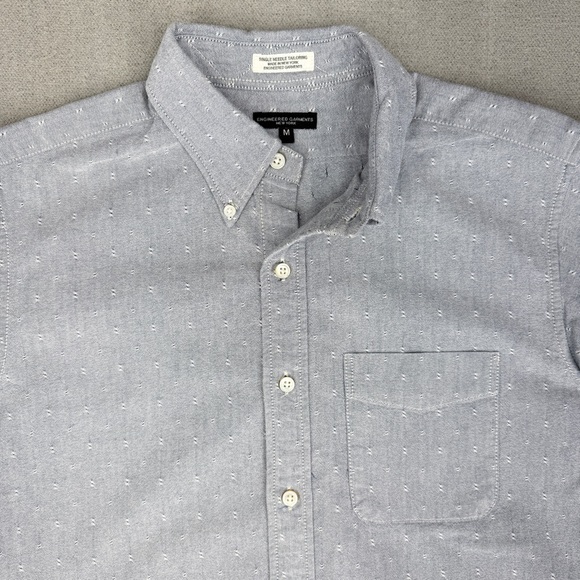 Engineered Garments New York Shirt Mens M Button Down Single Needle Tailoring - Picture 5 of 15